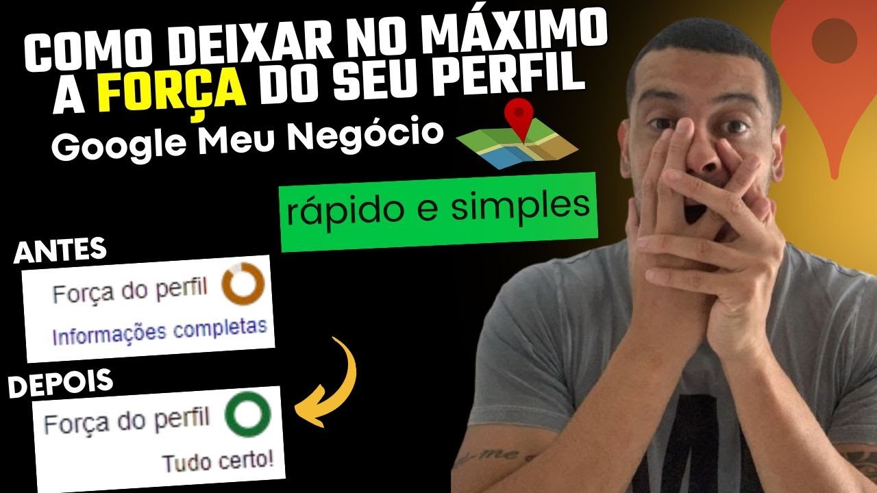 Força do Perfil no Máximo - GOOGLE MEU NEGÓCIO - (otimizei na hora para o meu cliente)
