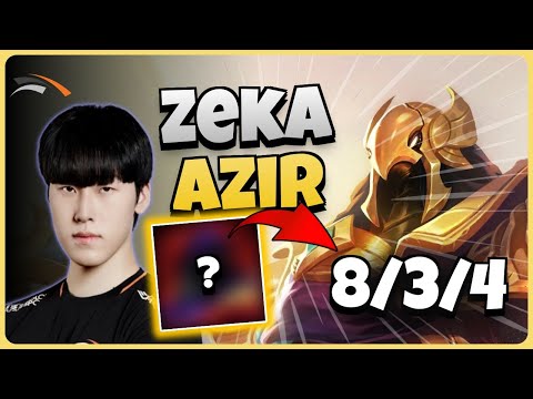 HLE Zeka Azir vs Aurelion Sol | 14.9