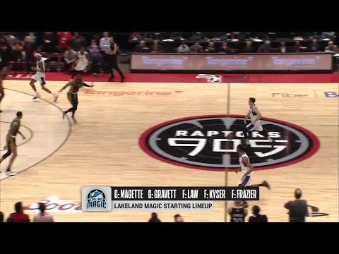 Raptors 905 vs. Lakeland Magic - Condensed Game