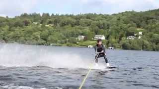 preview picture of video 'Taste of Wakeboarding on Lake Windermere, UK Summer 2013!'