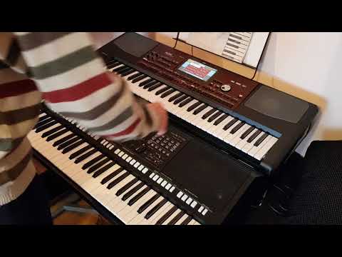 Yamaha PSR-S775 vs. Korg Pa700 - Few voices 1