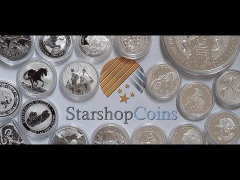 Unboxing moderne Silber-Unzen #014 - Paket von Starshop-Coins
