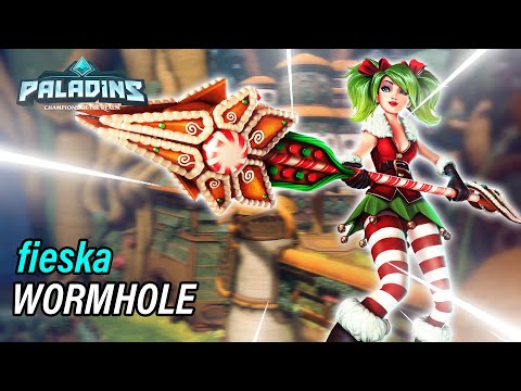 fieska Evie Pro Competitive l GRANDMASTER l WORMHOLE l PALADINS GAMEPLAY