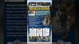 Zionis Rugi Besar! Sang 'Tentara Pembantai' Terpukul, Brigade Golani Israel Luka Parah di Jalur Gaza