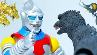 【S.H.MonsterArts】ジェットジャガーが楽しすぎたww【フェス・ゴジラ怪獣大決戦】ゴジラ対メガロ Gクロー キングギドラ