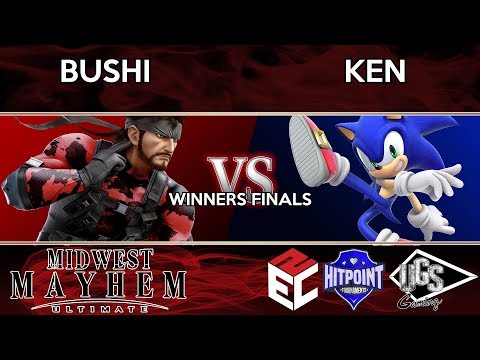 Midwest Mayhem Ultimate - Winners Finals - Bushi (Snake) Vs. Ken (Sonic)