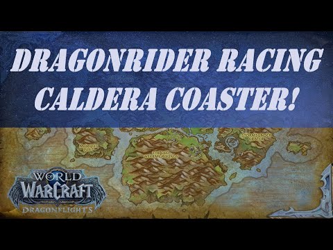 Dragonrider Racing Caldera Coaster! World Quest