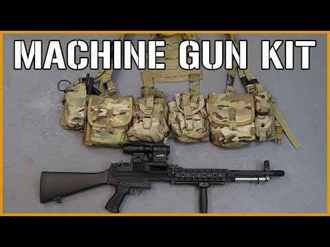 Airsoft Machine Gun Loadout