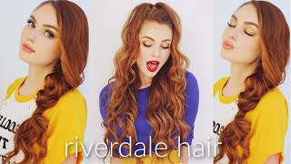 the cw RIVERDALE Hairstyles | Cheryl Blossom, Betty Cooper, Veronica Lodge &amp; Josie