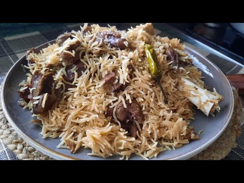 Lamb Shanks Pulao, Mutton Pulao Recipe