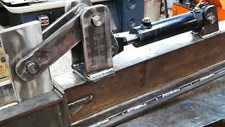 Making Hydraulic Log Splitter