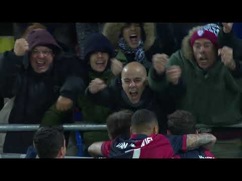 Il gol di Pavoletti - Cagliari - Sampdoria 2-2 - Giornata 16 - Serie A TIM 2017/18