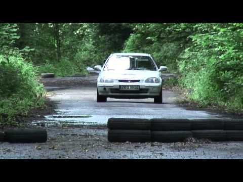 M. Iwańcio (Honda Civic) - IV Runda MOTUL Rallyland Cup (14.06.2014)