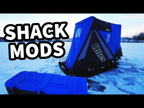 Otter XT Hideout - Flip Over Shack Mods & Setup