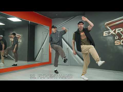 50 FRESNO variations / Popping dance tutorial / Maximus & Nikki Pop