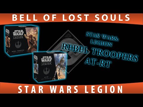 BoLS Unboxing | Star Wars Legion Rebel Troopers & AT-RT | Star Wars Legion