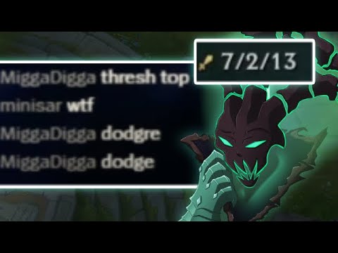 AD Thresh Top Is No Joke - Ranked Titanic Thresh Top - League of Legends Off Meta