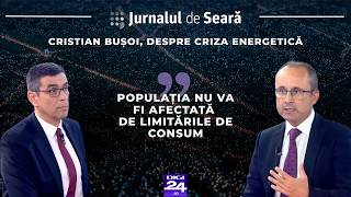 Cristian Bușoi, despre criza energetică: „Populația nu va fi afectată de limitările de consum”