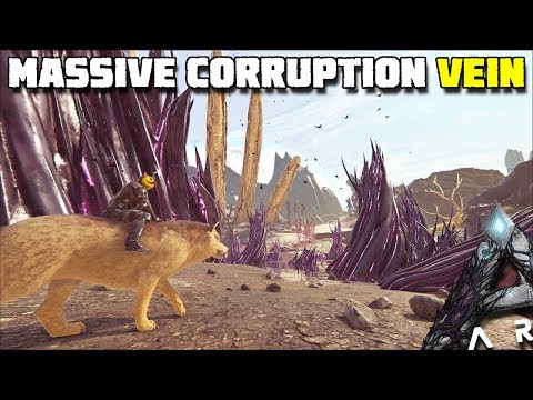 WE FOUND A MASSIVE CORRUPTION VEIN !! WHAT IS THIS??  | ARK:EXTINCTION [EP15]