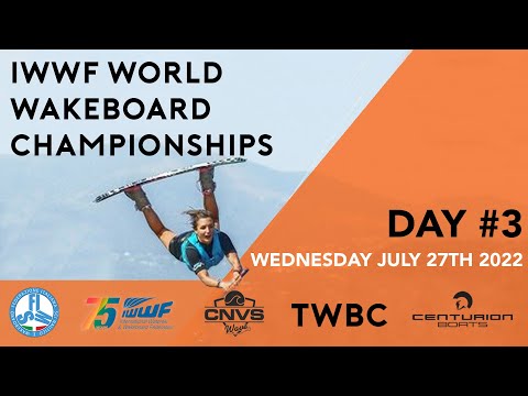 2022 IWWF World Wakeboard Championships - Day 3