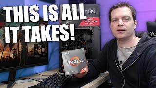 This is why AM4 was perfect for budget gamers... Upgrades!