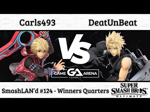 SmashLAN'd 124: Carls493 (Shulk) vs. DeatUnBeat (Cloud) - Winners Quarters