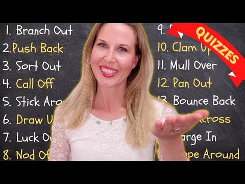 ONE HOUR ENGLISH LESSON - Top 50 Phrasal Verbs in English