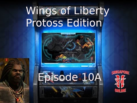 Exploring the Starcraft 2 Arcade! Wings of Liberty Protoss Edition. Mission 10A