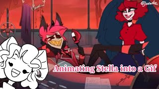 Animating Stella (My OC) into a Gif | December 2022