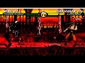 Mortal Kombat Unchained Mugen Cyber Noob Saibot Arcade Ladder Part 1