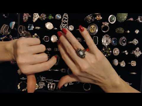 ASMR Super Soft Whisper | Updated Ring Collection