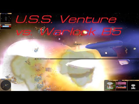 Babylon 5 Warlock Class vs Galaxy Class Dominion War Refit