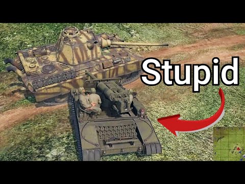 When Idiots play tanks | War Thunder