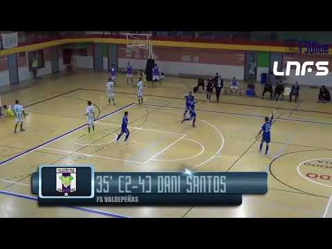 Gol Dani Santos (2-4) Real Betis - FS Valdepeñas. J18, 2Div. LNFS
