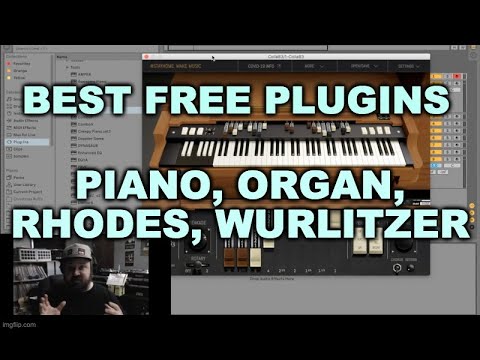 Best Free VST Plugins - Piano, Organ, Rhodes, Wurlitzer