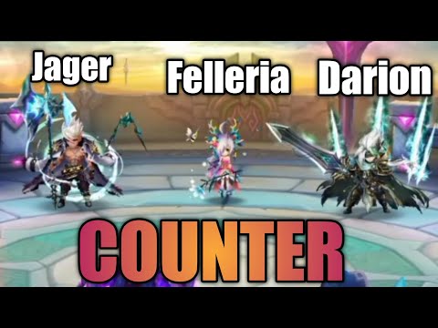 Counter Jager Felleria Darion Siege Battle Summoners War | STC Channel