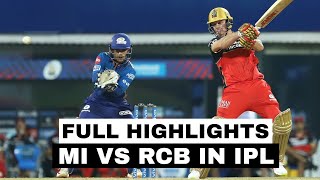 ​​MI vs RCB IPL 2021 Ist Match Highlights | MI vs RCB IPL 2021 Full Highlights | MI VS RCB IPL 2021