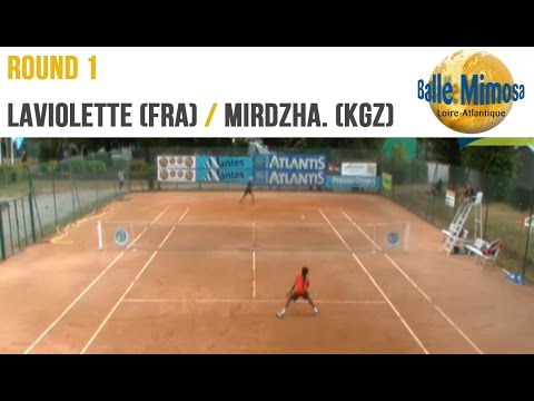 LAVIOLETTE (FRA) vs MIRDZHALIEV (KGZ) Round 1- Center court