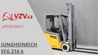 Jungheinrich EFG 216 k three-wheel forklift for sale - Image 4 | Machineryline TZ Jungheinrich EFG 216 k three-wheel forklift | Image 4 - Machineryline
