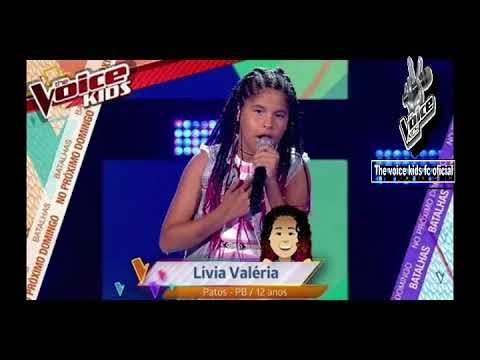 Livia Valéria - O Errado Sou Eu | the voice kids 2019