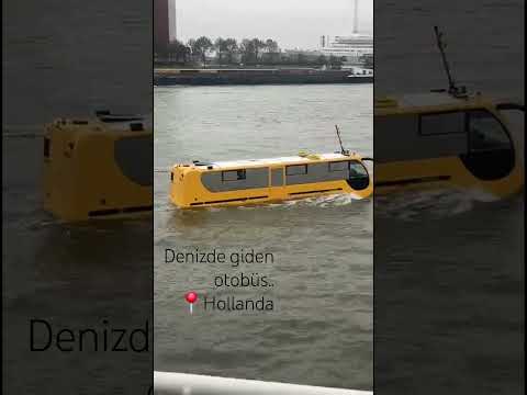 Thumbnail for #oğlum #kaptan..#Hollanda dan #amfibüs videosu atmış 😂😂#sea denizde giden otobüs 😂 #ship #rotterdam