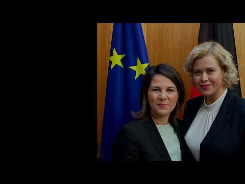 Veronica Tsepkalo on Conference for Feminist Foreign Policy (host FM A.Baerbock) Berlin, 01.03.2023