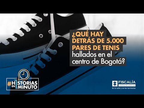 ¿Qué hay detrás de 5.000 pares de tenis hallados en el centro de Bogotá?