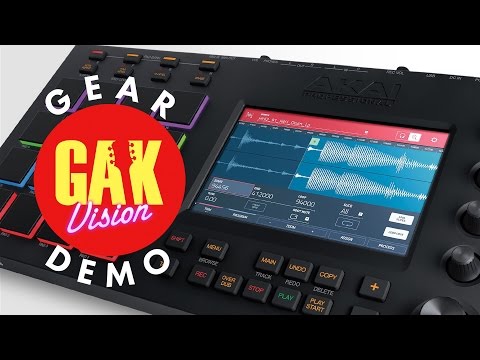 Akai MPC Touch Sampler at GAK