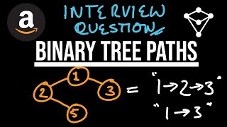 YouTube video 'Binary Tree Paths - LeetCode 257 - JavaScript'