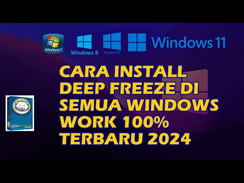 CARA INSTALL DEEP FREEZE DI SEMUA WINDOWS WORK 100% | TERBARU 2024