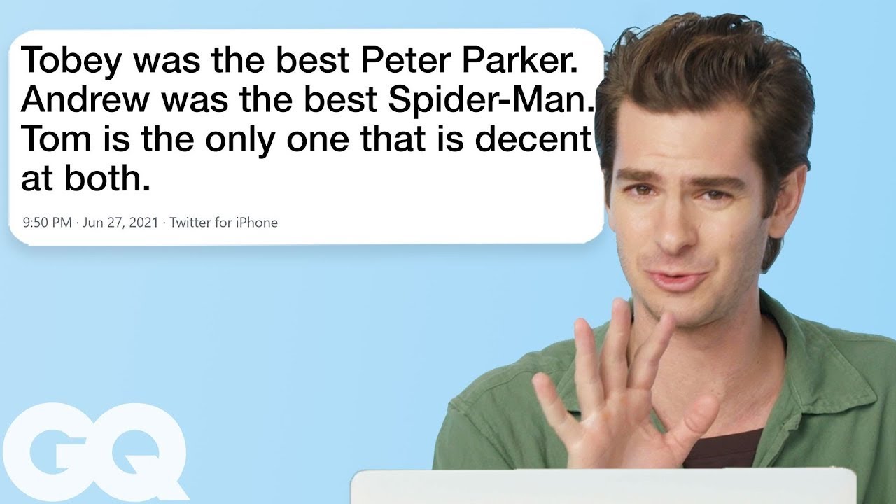 Andrew Garfield Replies to Fans on the Internet | Actually Me | GQ