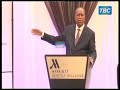 HOTUBA YA PROF PARAMAGAMBA KABUDI NCHINI MAREKANI