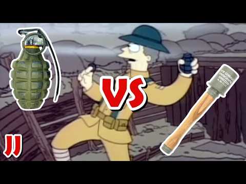 German Vs American Grenades