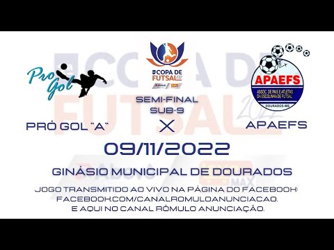 #120 2a Copa Abevê/Leve Max de Futsal 2022 - Semi-Final - 15° Dia / PRÓ GOL "A" x APAEFS